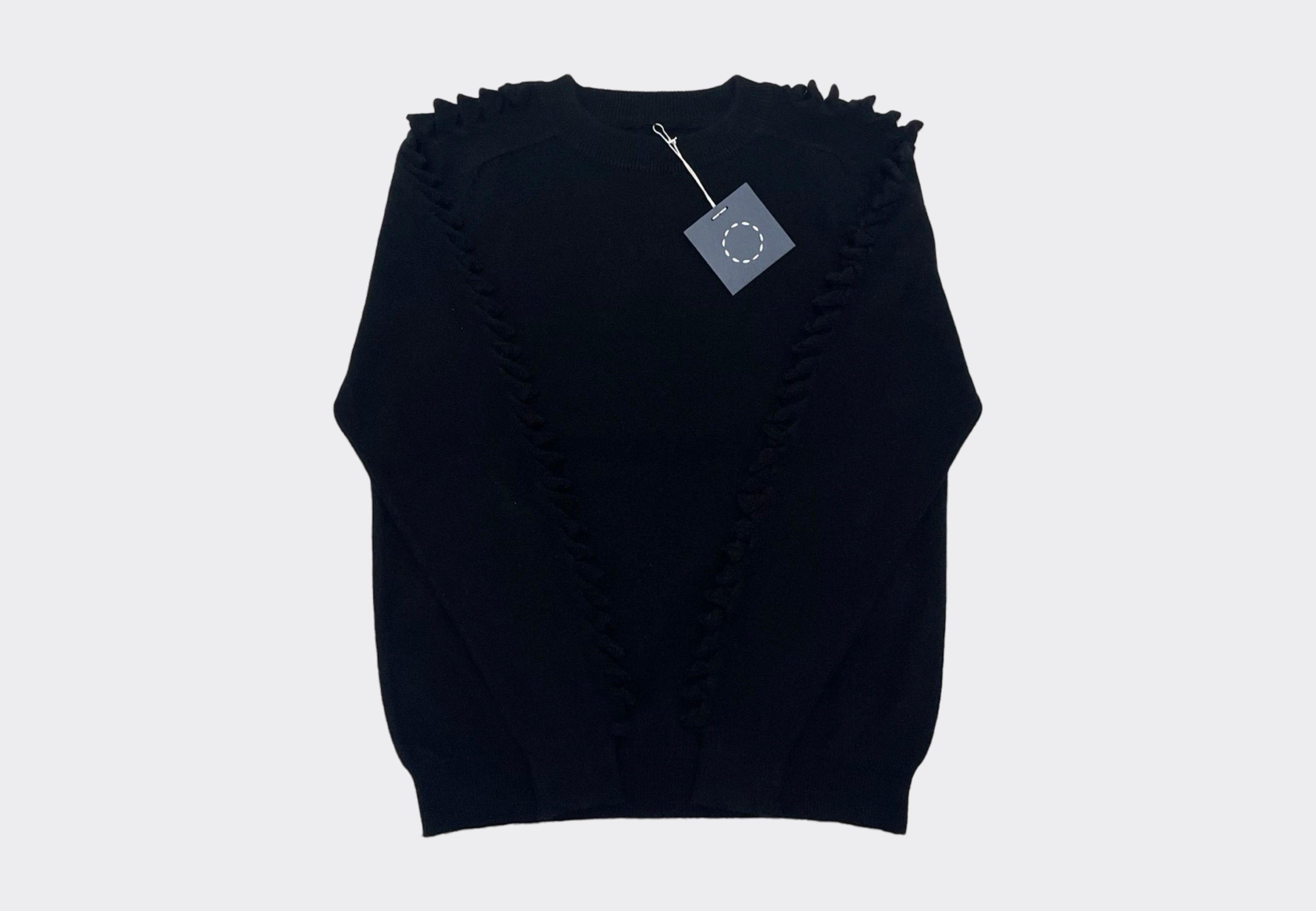 Theory cashmere liesele B Royal black store bat sleeve oversized sweater